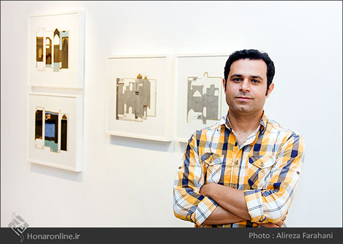گزارش تصویری نمایشگاه نقاشی مهدی حامدی در گالری هما(16 مرداد94)