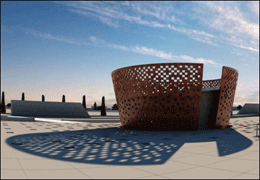 یادمان شمس تبریزی، برنده جایزه معماری بین‌المللی شیکاگو ۲۰۱۵
