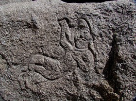 تخریب سنگنگاره اشکانی در همدان