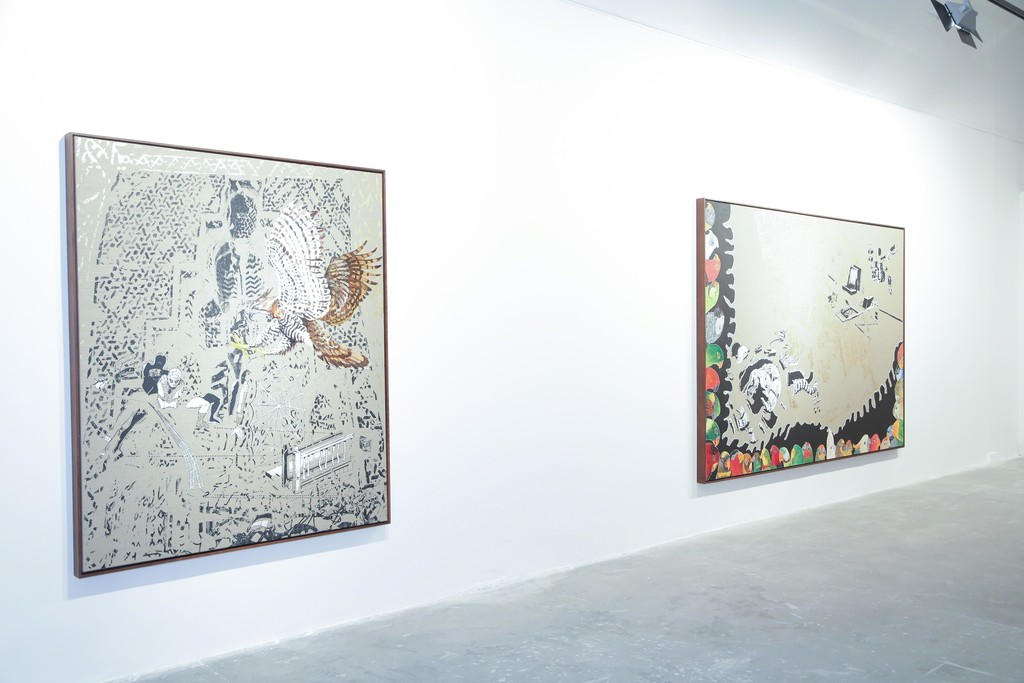 گزارش تصویری نمایشگاه انفرادی هنرمند سوری دانمارکی ژیواگو دانکن در میم گالری دوبی