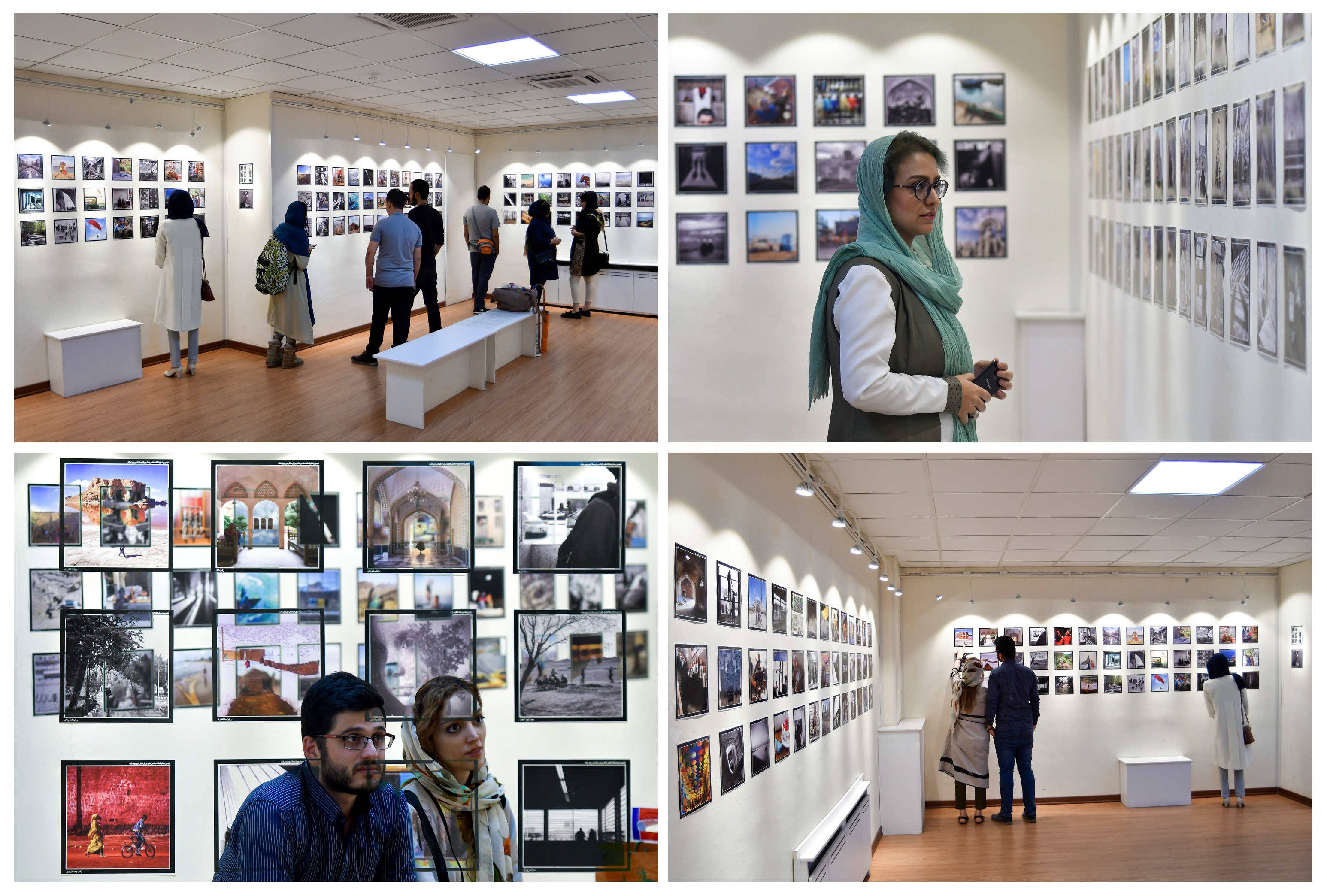 گزارش تصویری نهمین نمایشگاه عکس های برتر سال دوربین.نت در فرهنگسرای سرو