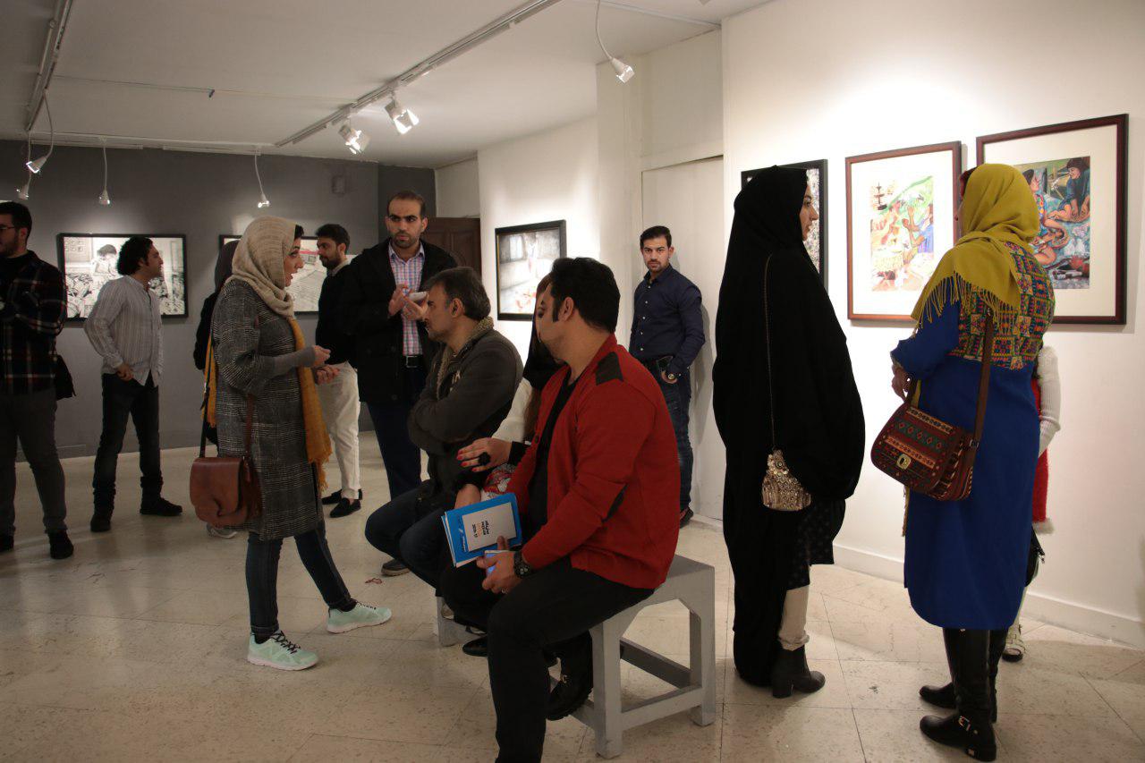 گزارش تصویری نمایشگاه گروهی "نگاهی نو . روزمرگی" در گالری نگر