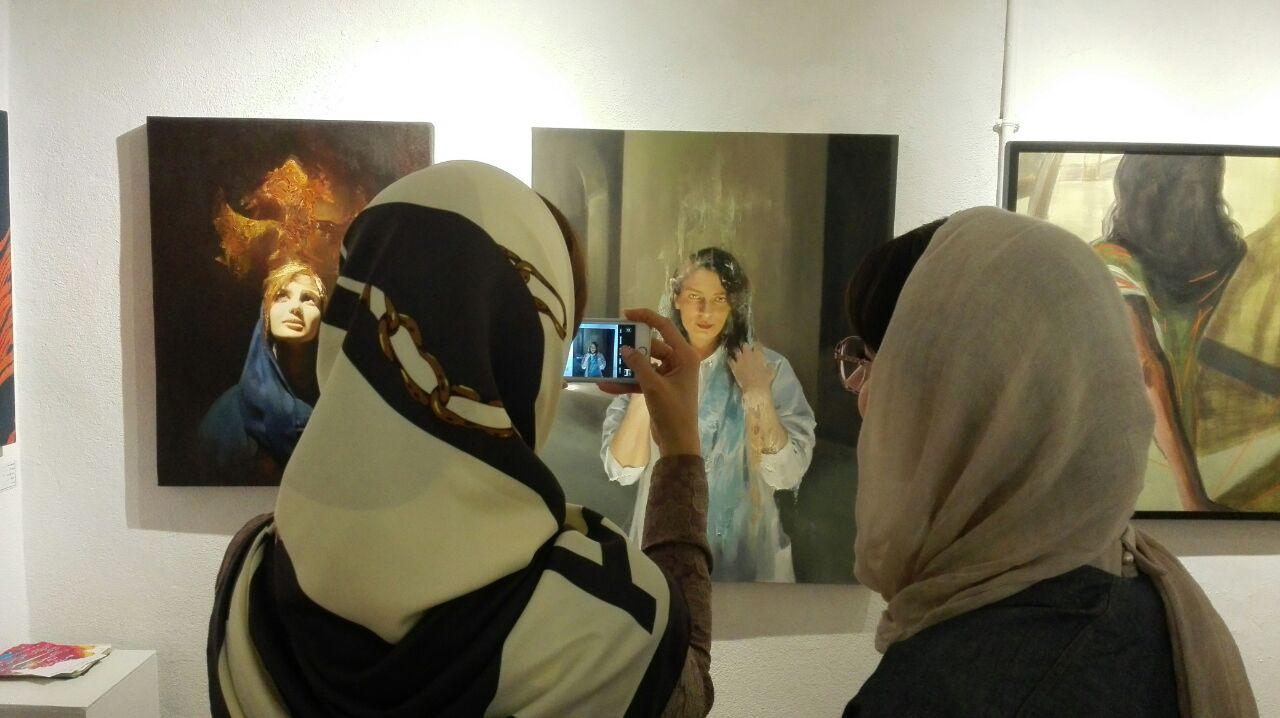 گزارش تصویری نمایشگاه "مکاشفه" در گالری شیث