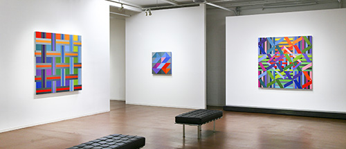 گزارش تصویری نمایشگاه آثار اندرو هافمن در گالری دیوید ریچارد