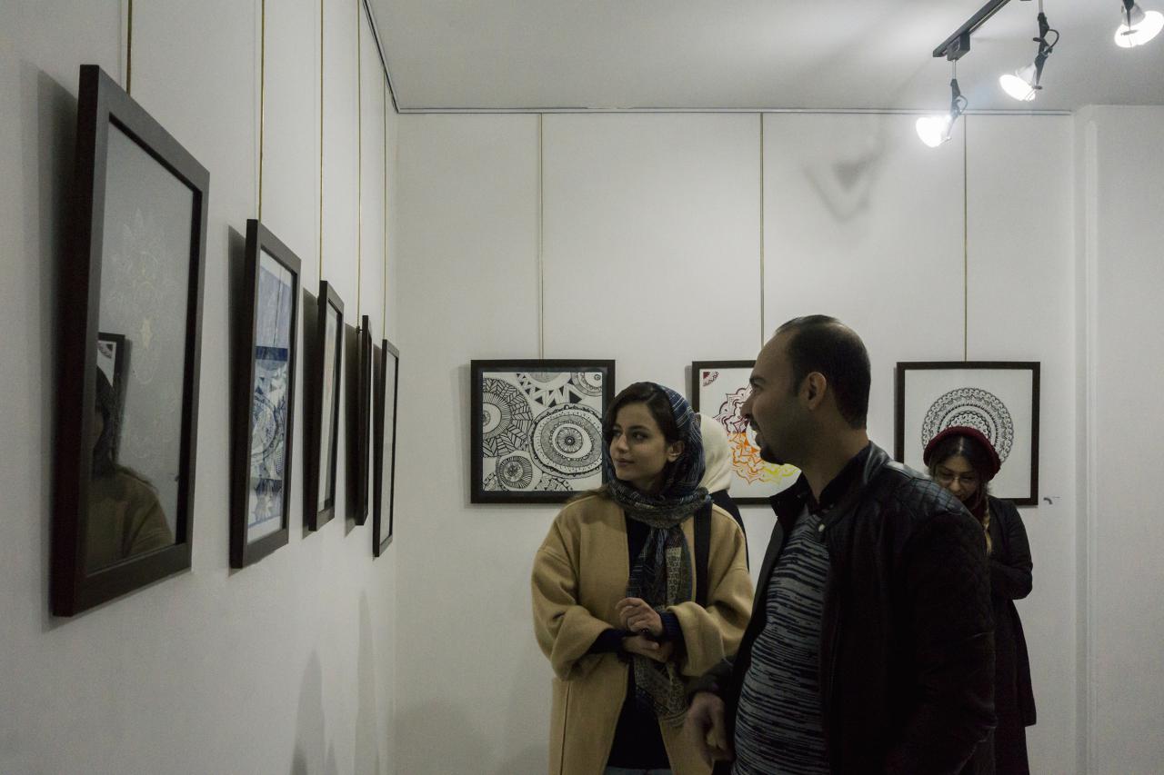 روایت امین شاه کرم از برگزاری نمایشگاه "ماندالا"