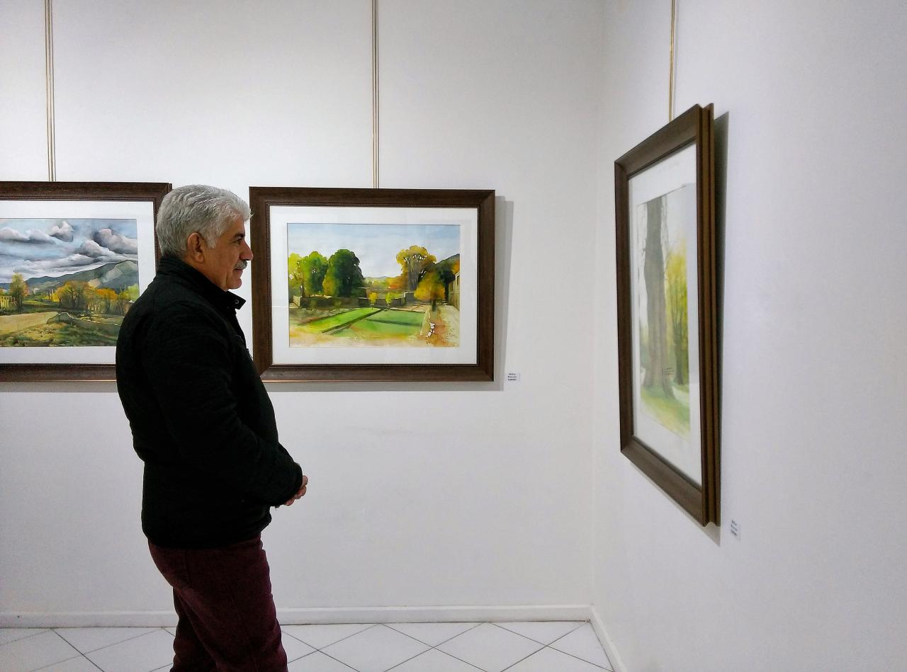 گزارش تصویری نمایشگاه نقاشی های کاظم رضائیان در گالری رضائیان