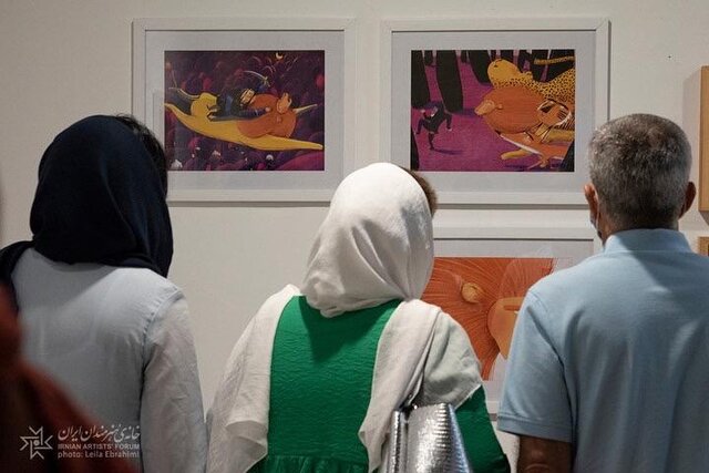 نمایشگاه تصویرگری «قصه‌های خوب برای بچه‌های خوب» برگزار شد