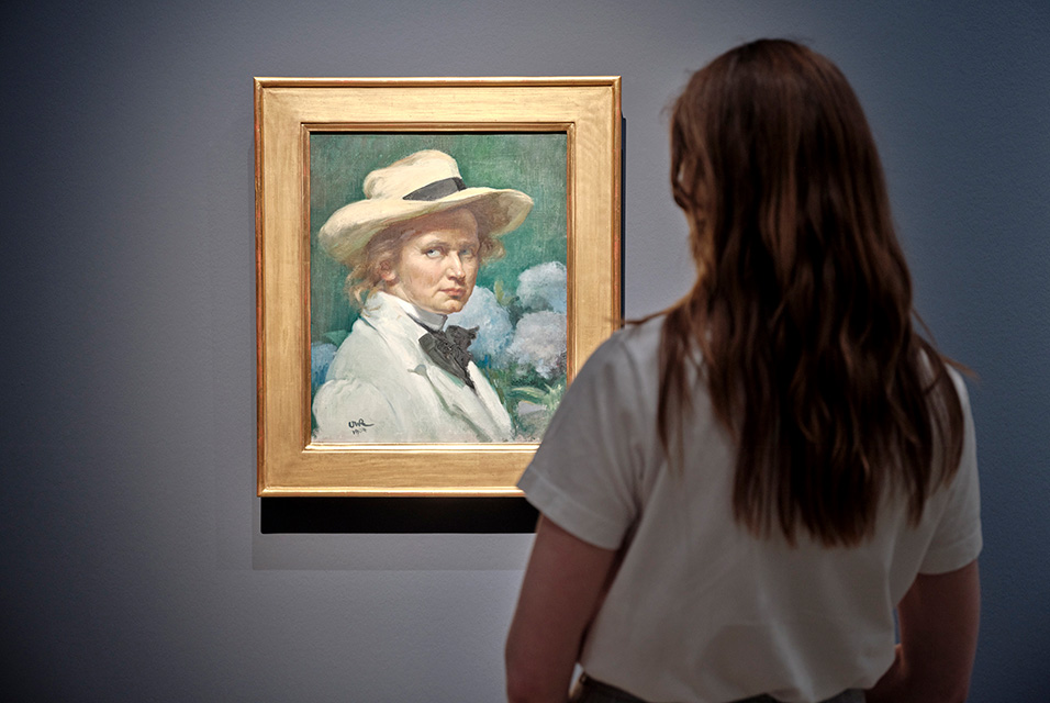 The Städel Museum opens an exhibition of works by painter Ottilie W. Roederstein