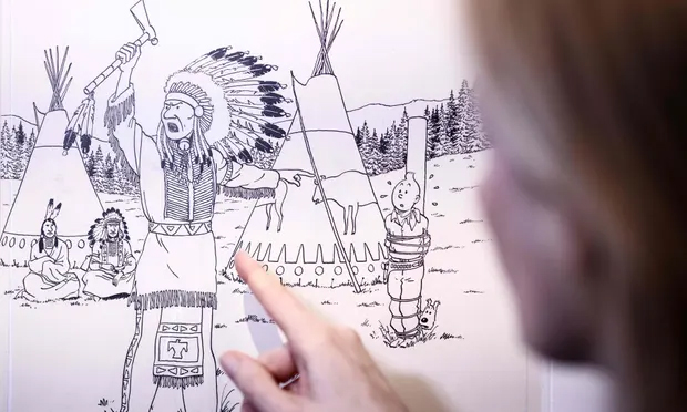 Tintin drawing by Hergé sells at auction for record £1.9m