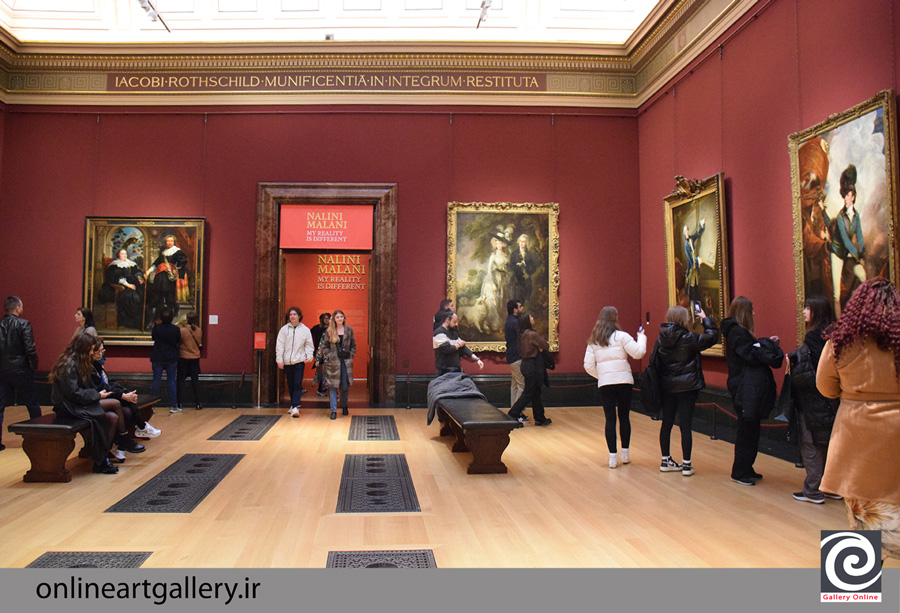 Visiting the National Gallery in London