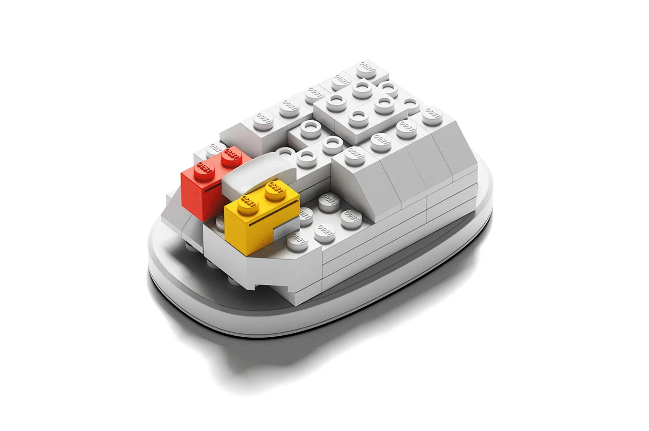 This ultra-customizable LEGO mouse transforms into any preferred shape and button placement configuration