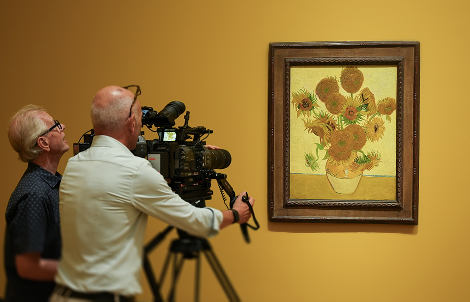 A new vision of Vincent Van Gogh in cinemas 6 November