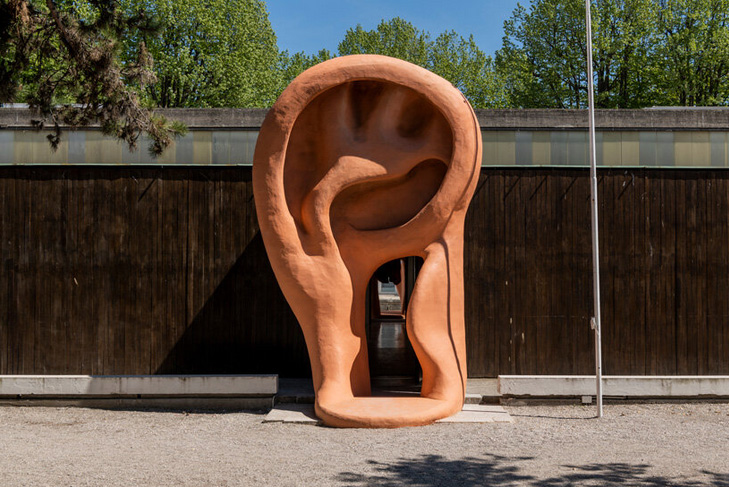 brazil pavilion translates idioms referring to the human body into playful installation in venice