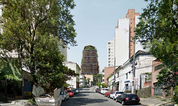 هتل و برج مسکونی رُزوود از ژان نوول؛ واحه ای سبز در میان سائوپائولو