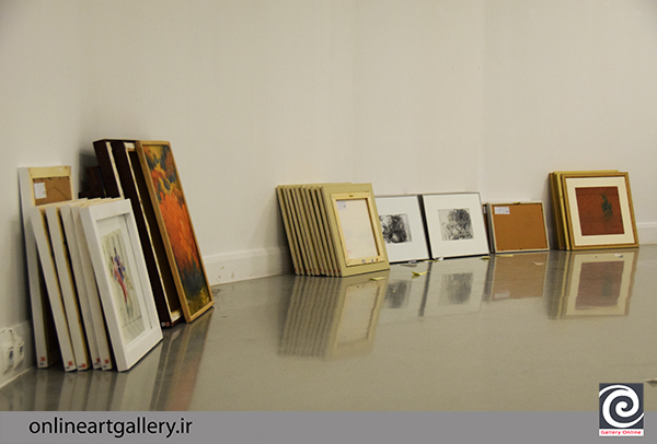 گزارش تصویری دریافت و نصب آثار کارنمای پژوهشی 5 در خانه هنرمندان ایران