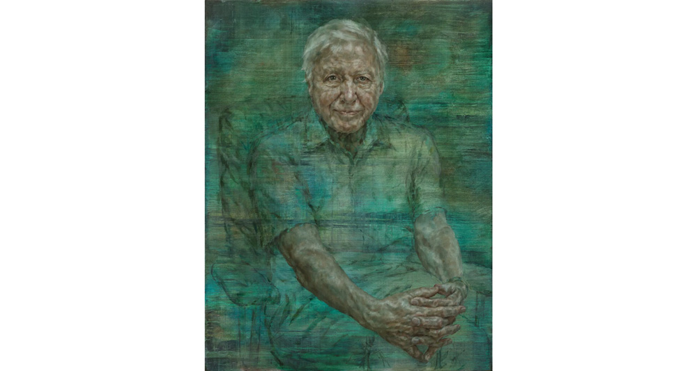 After Polarizing King Charles III Portrait, Jonathan Yeo Paints David Attenborough