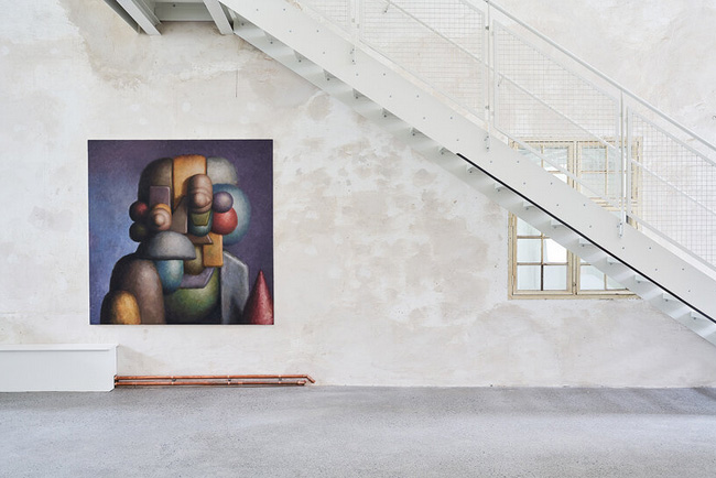 Devon dejardin discusses the stone-like portraits of his solo show "pareidolia" in stockholm