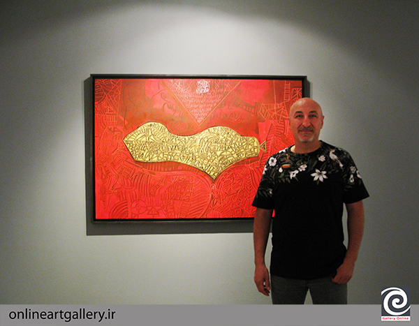 گزارش تصویری "در بی‌نهایت خود خواب دیدن" نمایشگاهی از آثار کیوان عسگری