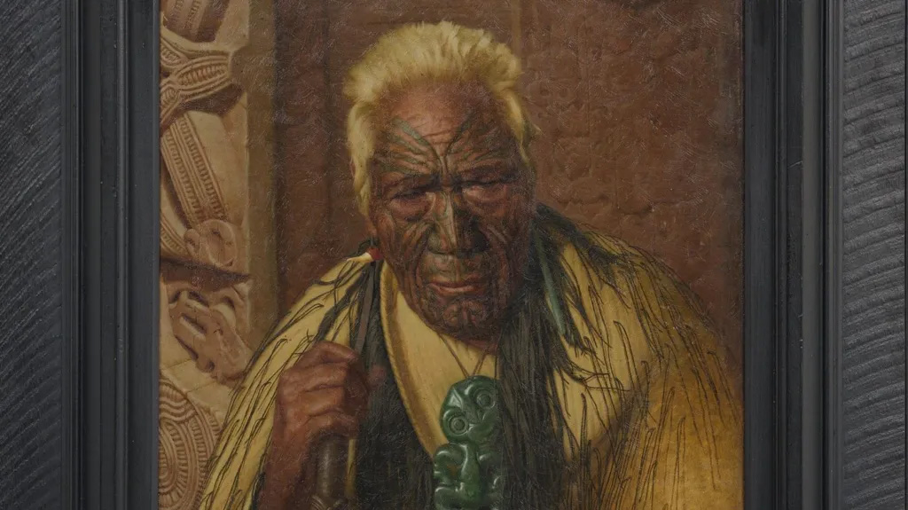 Painting of Māori elder fetches record price in NZ auction