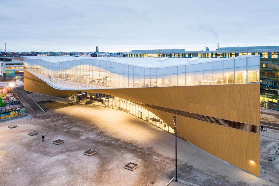 Astonishing Oodi Library in Helsinki, Finland