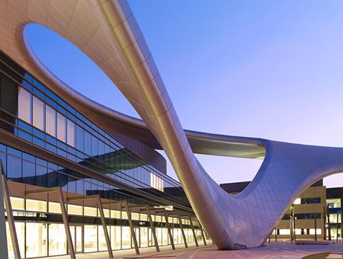 گزارش تصویری معماری دانشگاه شیخ زاید