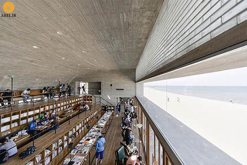 گزارش تصویری طراحی و معماری کتابخانه ی ساحلی