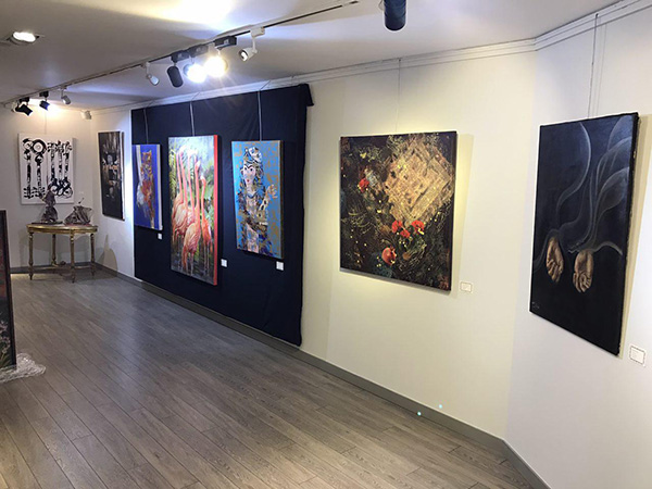 گزارش تصویری نمایشگاه مانیفست در گالری آباجی استانبول