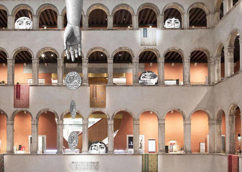 تصاویر fornasetti فروشگاه Fondaco dei Tedeschi ، ونیز را به تسخیر خود در می‌آورند