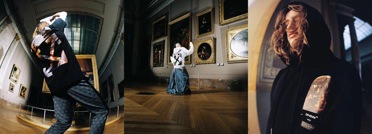 virgil abloh pays homage to leonardo da vinci with musée du louvre capsule collection