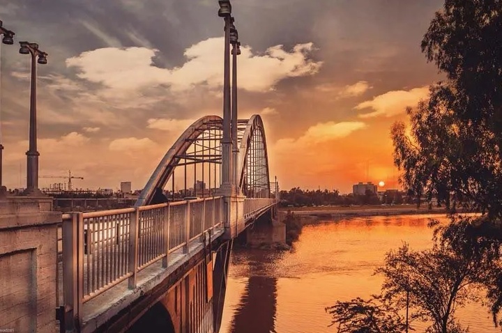 پل سفید اهواز؛ منحصربه فردترین پیادهراه