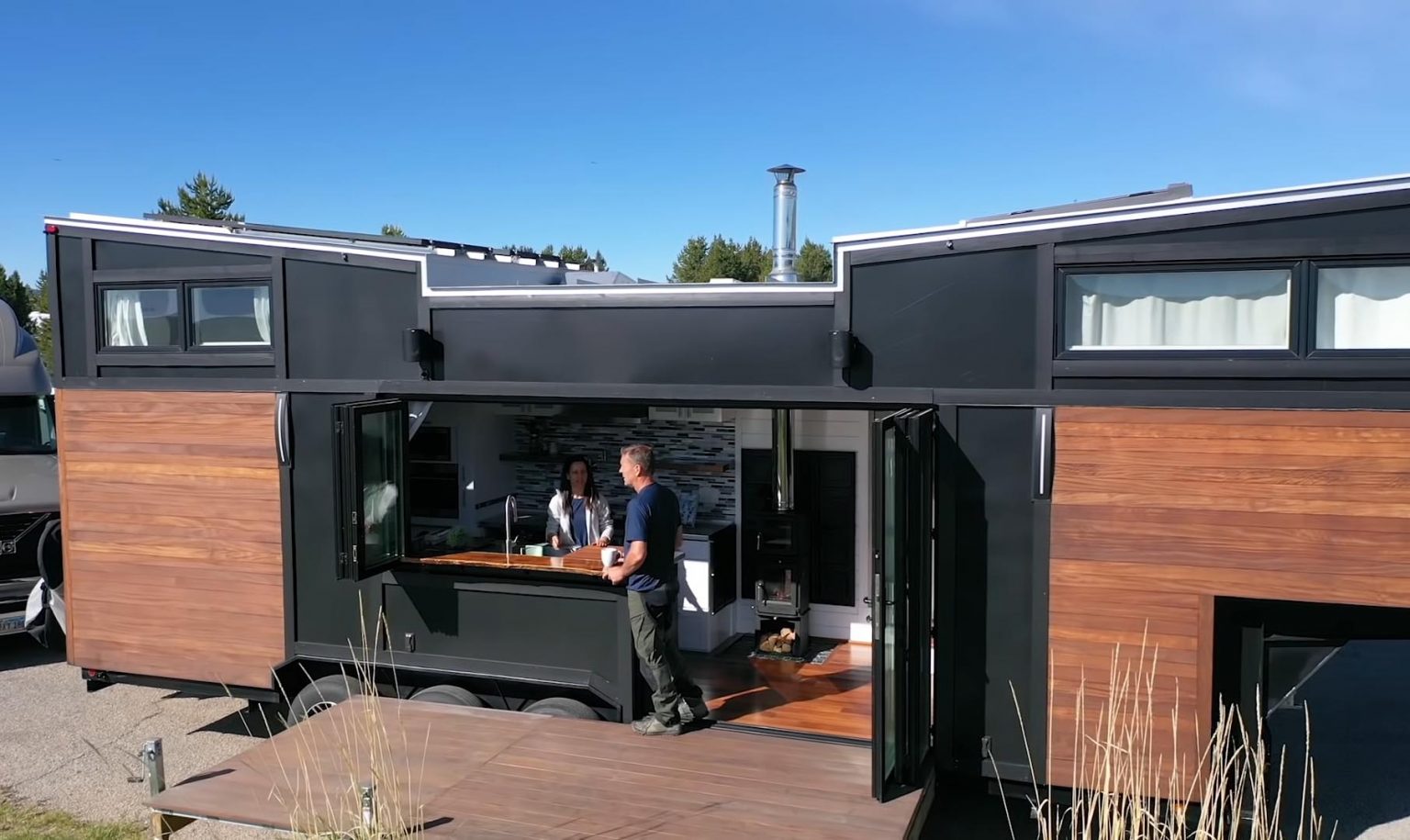 A Tiny House On Wheels Replaced This Couple’s Large Suburban House