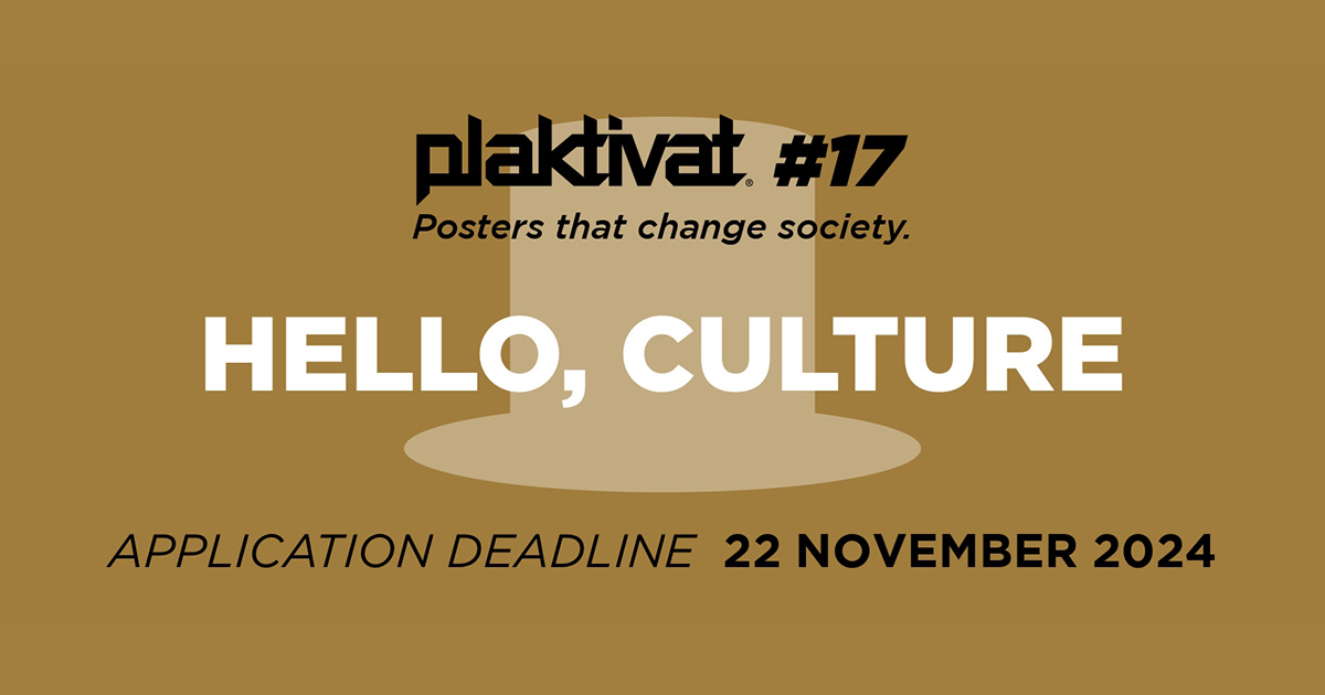 Plaktivat 17: Hello, Culture – Poster Design Competition