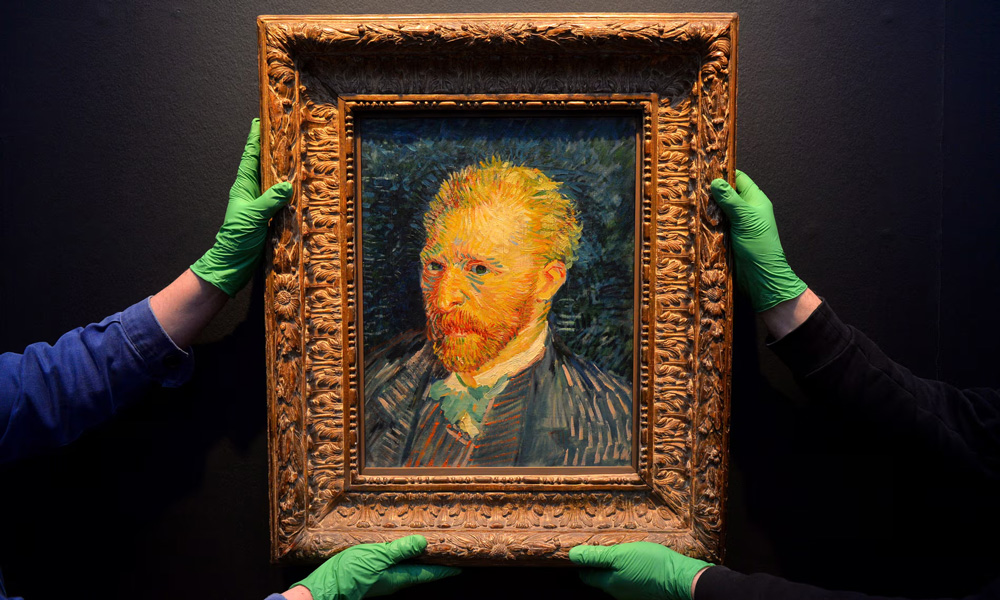 "The original selfie?": Cardiff borrows Van Gogh self-portrait for selfie show