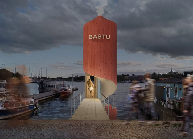 طراحی سوناهای عمومی در خطوط سواحل استکهلم